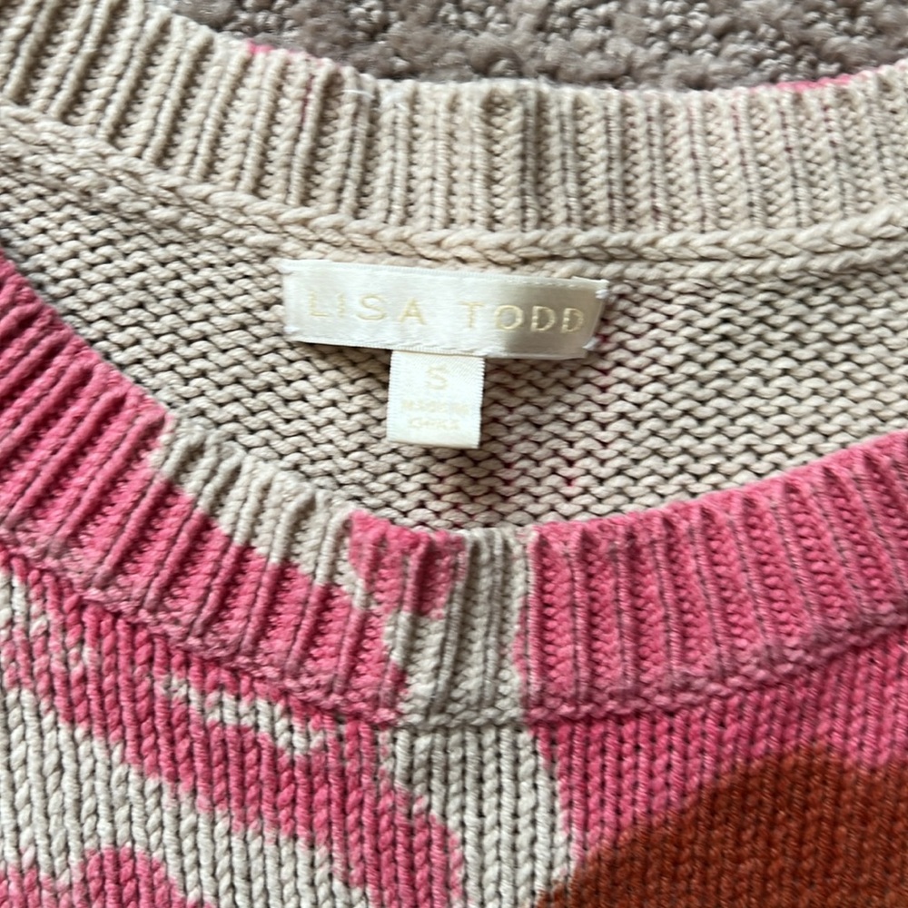 Lisa Todd dreamscape tie dye sweater - Picture 6 of 7